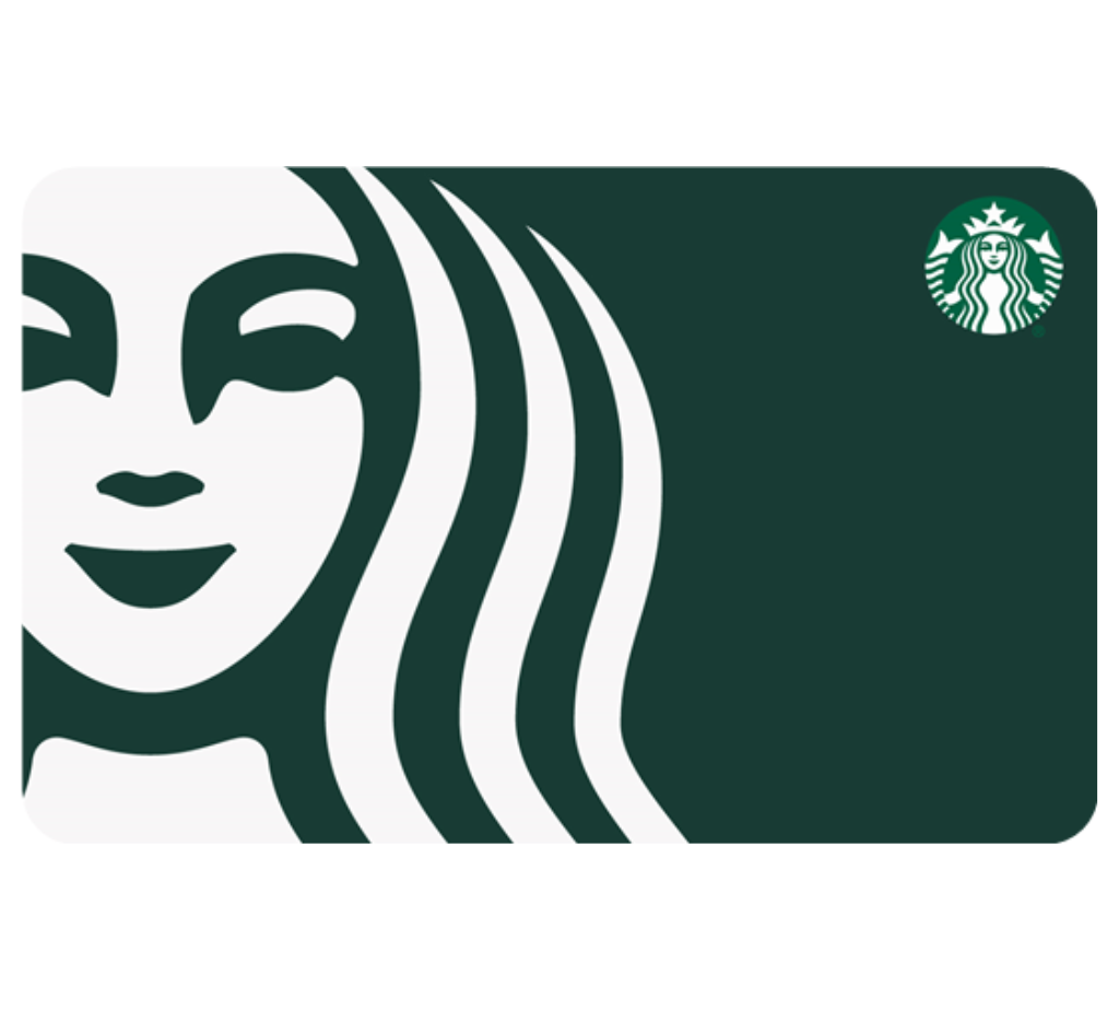 $10 Starbucks gift card